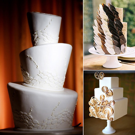 Latest modern wedding cakes